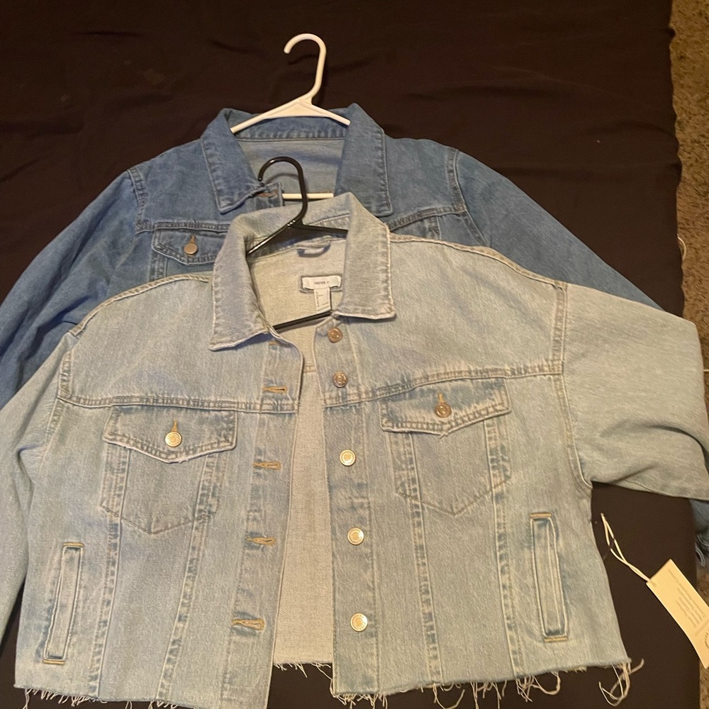Crop Jean jackets